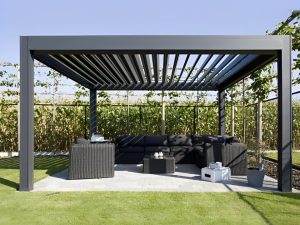 0 Wall and 4 Post DIY Customisable Lumex Pergola Opening Roof System Image-2 0 Wall and 4 Post DIY Customisable Lumex Pergola Opening Roof System Image-2