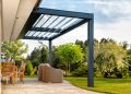 Adjustable louvre roof Image