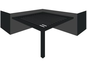 Single post DIY Motorised louvred roof Image