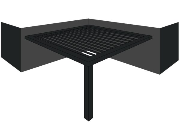 Single post DIY Motorised louvred roof Image