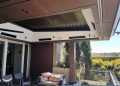 Infinity 4 Wall and 0 Post DIY Customisable Lumex Pergola Opening Roof System Image-2