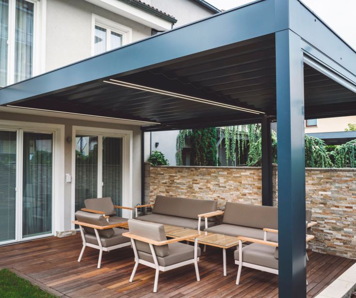 Stylish Patio Roof Image