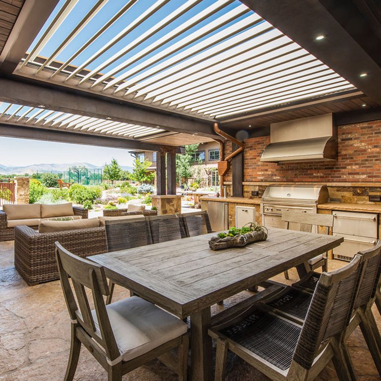 louvred pergola Image