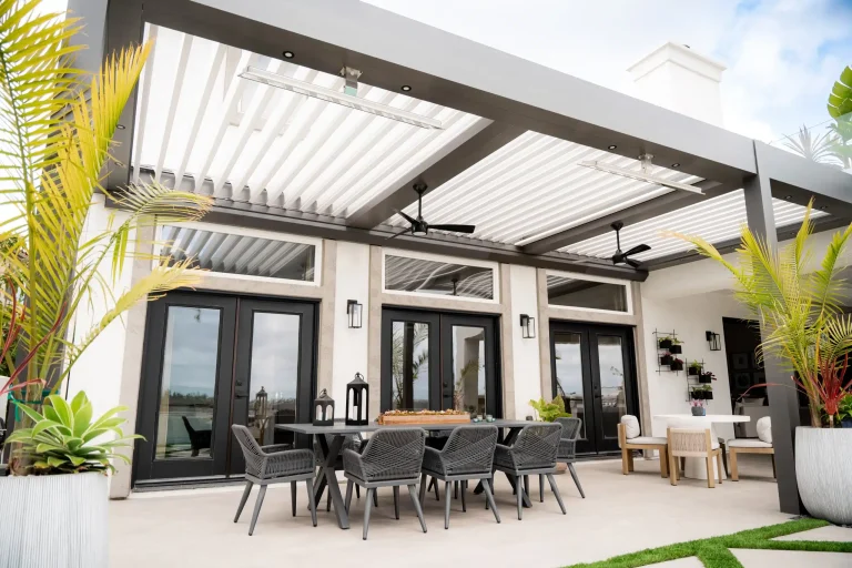 Insulated Louvred Roof